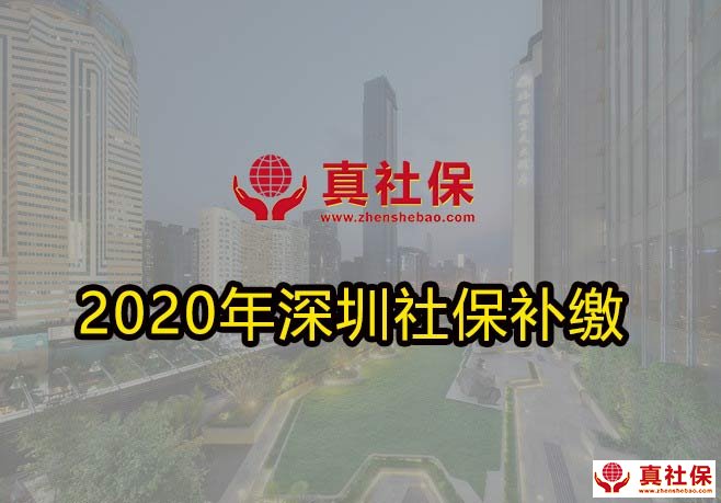 2020年深圳社保补缴