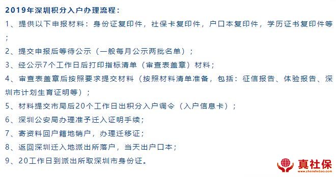 入户的办理流程与好处