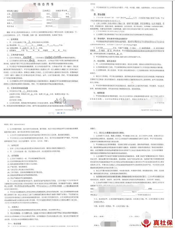 劳动合同
